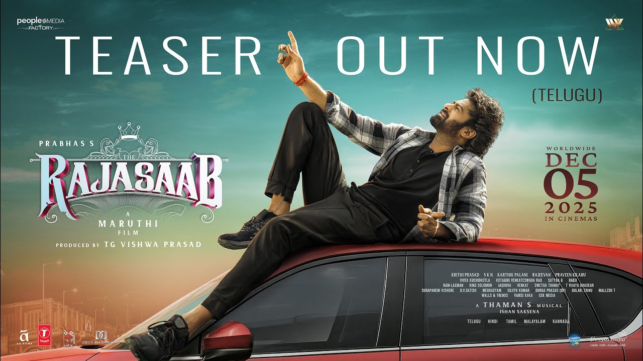 The Rajasaab Telugu (2025) Movie Trailer Thumbnail